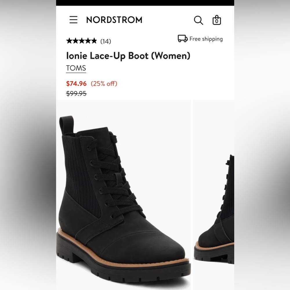 Women black Soft knit -warm up the look of this sleek lace-up boot.